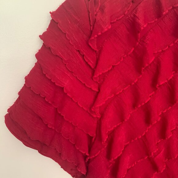 Lavish Women's Blouse S/L Like New - Picture 8 of 8